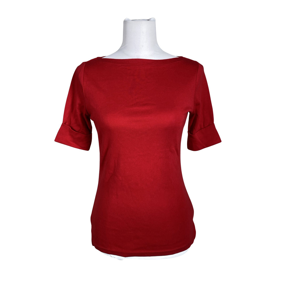Unisex Lauren Ralph Lauren - Trikotaažist pluus, suurus 34 - Punane (1)
