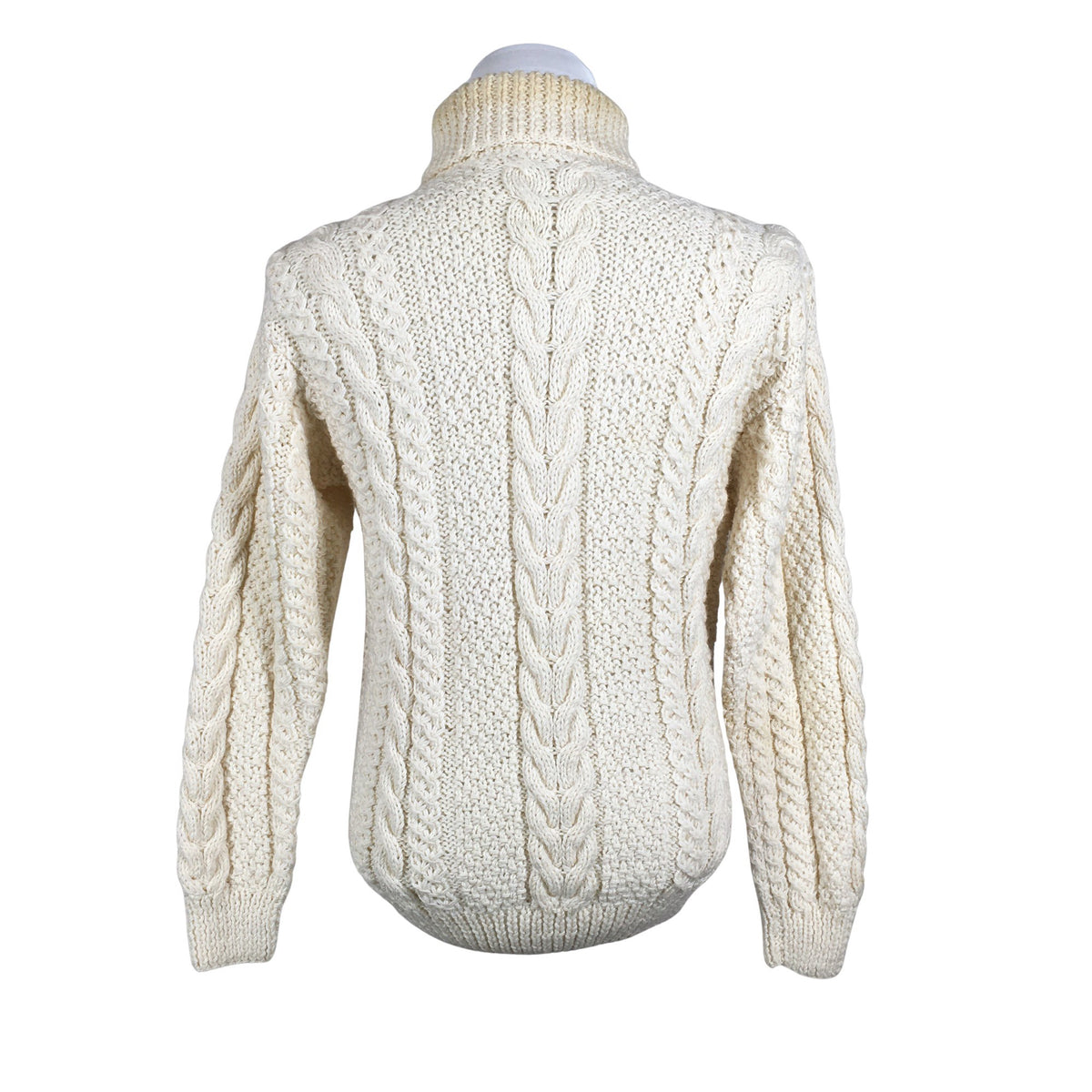 Unisex Handmade - Kampsun, suurus L - Looduslik valge (3)