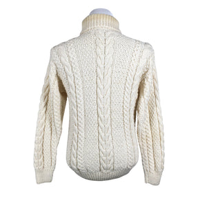Unisex Handmade - Kampsun, suurus L - Looduslik valge (3)