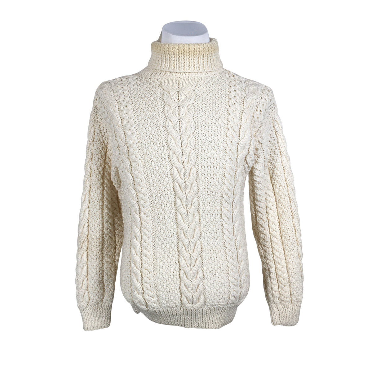 Unisex Handmade - Kampsun, suurus L - Looduslik valge (1)