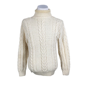 Unisex Handmade - Kampsun, suurus L - Looduslik valge (1)