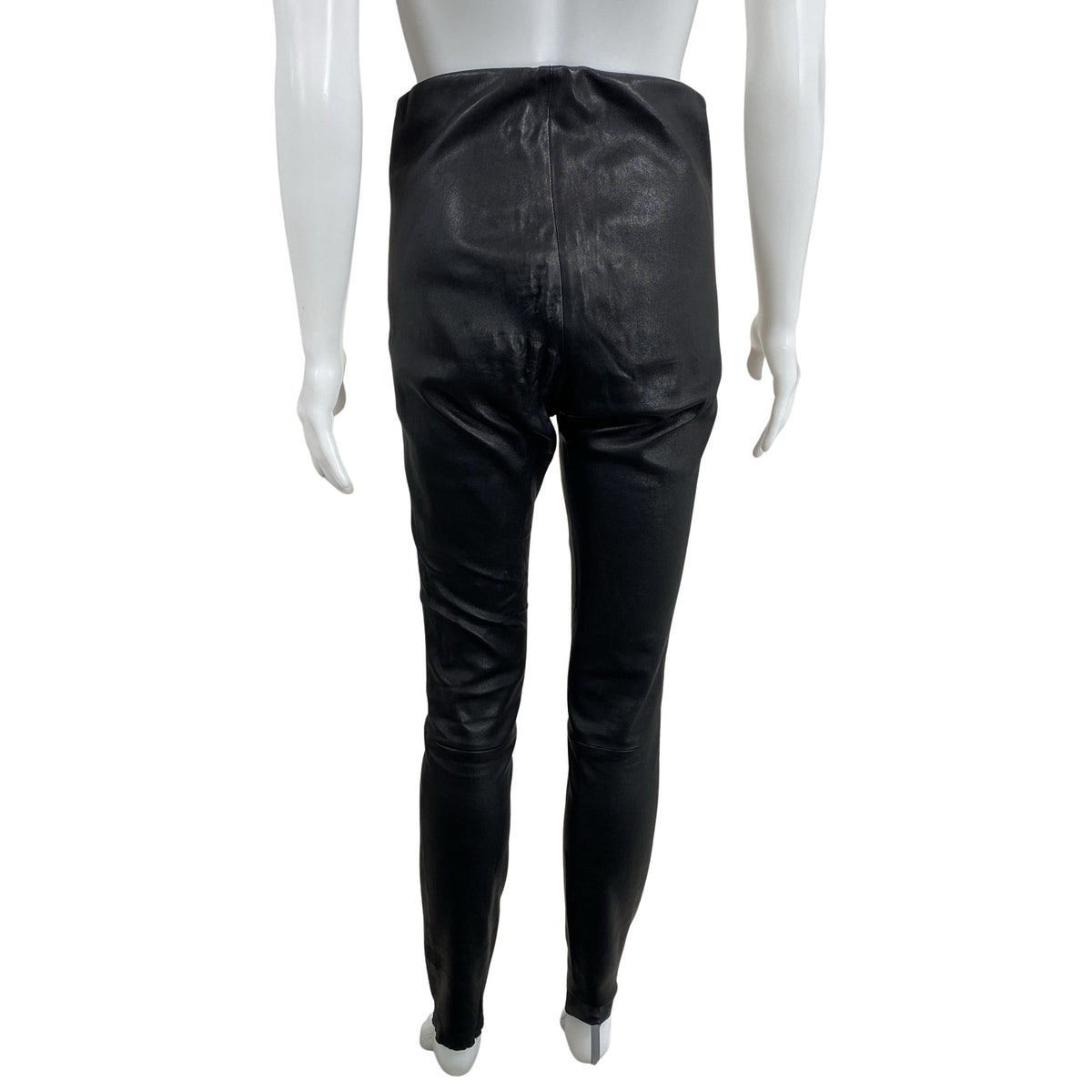 Unisex by Malene Birger - Nahkpüksid, suurus 34 - Must (3)