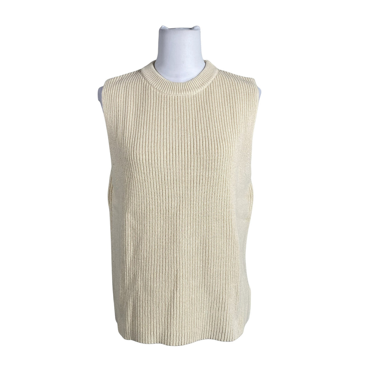Unisex Nanso - Kootud vest, suurus 36 - Beige (1)