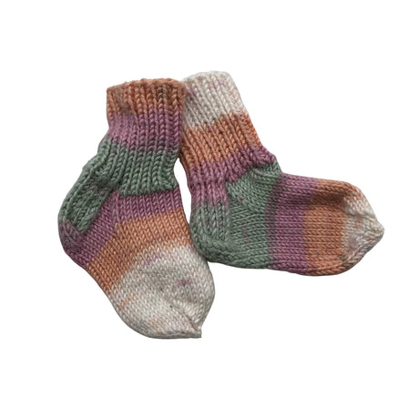 Unisex Handmade - Villased sokid, suurus 15 - Heleroosa ()