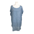 Unisex Sandra Fellini - Lühikeste käistega pluus, suurus 36 - Sinine ()