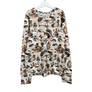 Unisex Gugguu - Trikotaažist pluus, suurus 146 - 152 - Beige (1)