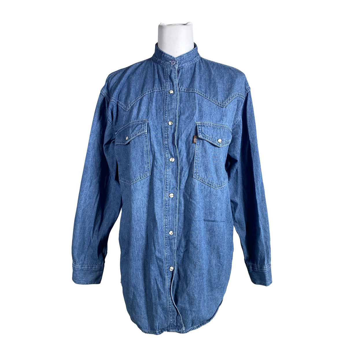 Unisex Douglas - Teksasärk, suurus 40 - Sinine (1)