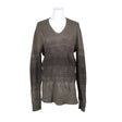 Unisex John Varvatos - Kootud tuunika, suurus 40 - Pruun ()