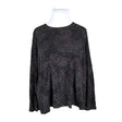 Unisex Nanso - Trikotaažist pluus, suurus 44 - Must ()