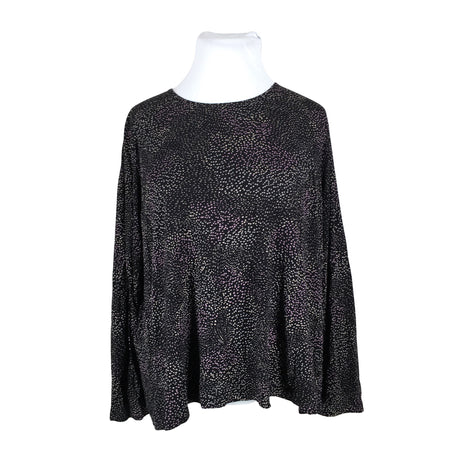 Unisex Nanso - Trikotaažist pluus, suurus 44 - Must ()