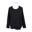 Unisex Nanso - Trikotaažist pluus, suurus 44 - Must ()
