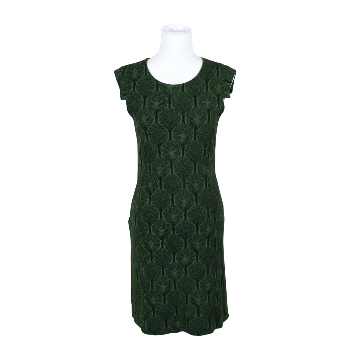 Unisex Nanso - Trikotaažist kleit, suurus 36 - Roheline (1)