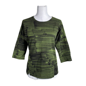 Unisex Nanso - Trikotaažist pluus, suurus 34 - Roheline (1)