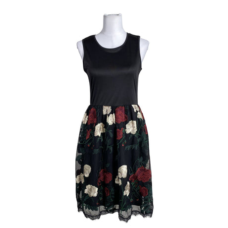 Unisex Derhy - Mitteveniv kleit, suurus 40 - Must ()
