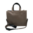 Unisex Stuudio Nahk - Käekott, suurus Maxi - Pruun ()