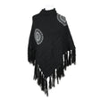 Unisex Desigual - Pontšo, suurus One size - Must ()