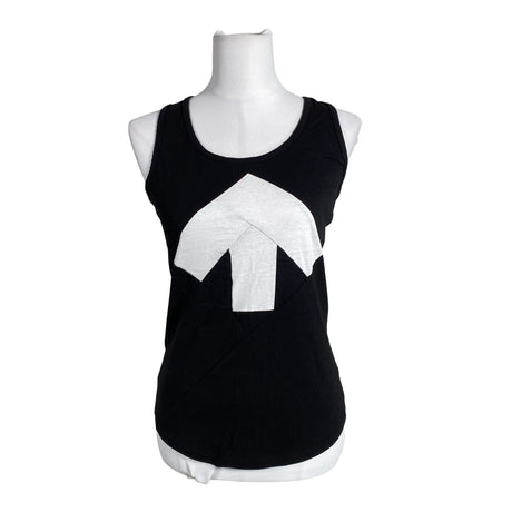 Unisex Reet Aus - Trikotaažist topp, suurus 38 - Must ()