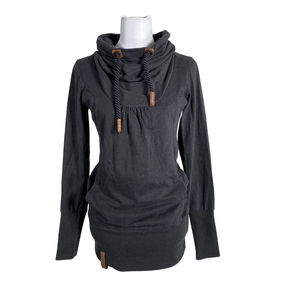 Unisex Naketano - Trikotaažist tuunika, suurus 38 - Must (1)
