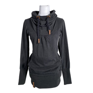 Unisex Naketano - Trikotaažist tuunika, suurus 38 - Must (1)