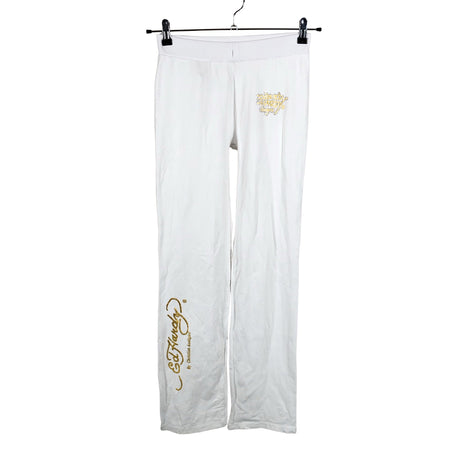 Unisex Ed Hardy - Trikotaažist püksid, suurus 34 - Valge ()