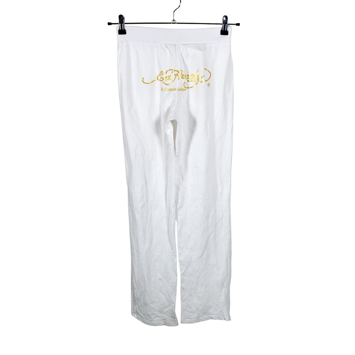 Unisex Ed Hardy - Trikotaažist püksid, suurus 34 - Valge (2)