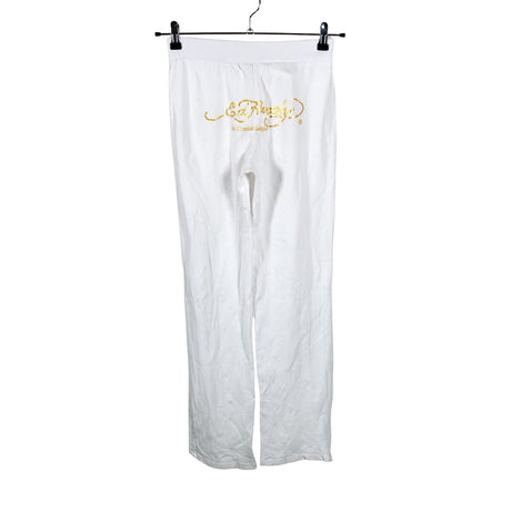 Unisex Ed Hardy - Trikotaažist püksid, suurus 34 - Valge (2)