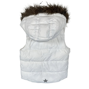 Unisex Lindex - Õuevest, suurus 122 - 128 - Valge (2)
