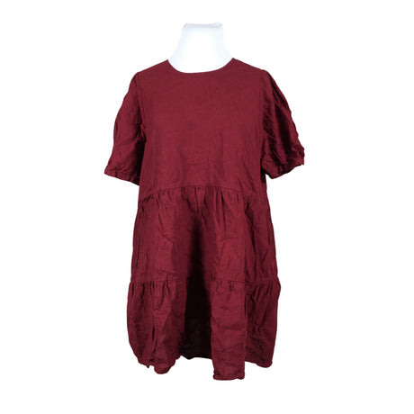 Unisex Nanso - Mitteveniv kleit, suurus 44 - Veinipunane ()