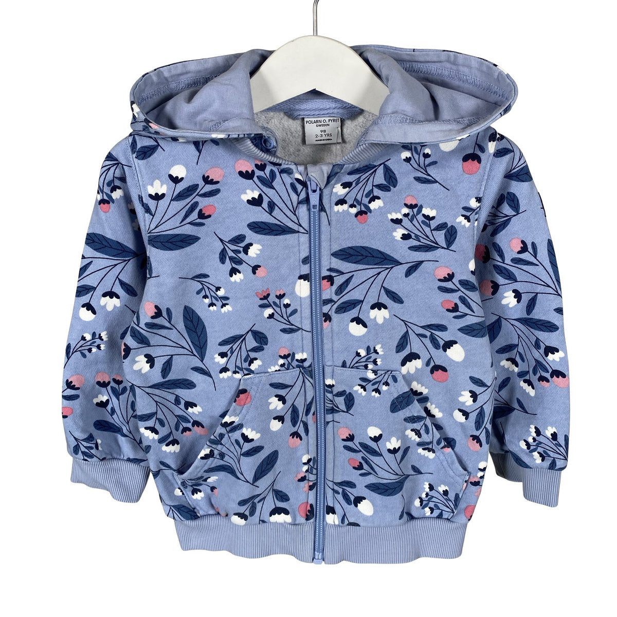 Unisex Polarn O. Pyret - Dressipluus, suurus 92 - 98 - Sinine (1)