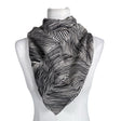 Unisex Marimekko - Õhuke sall, suurus Maxi - Must ()