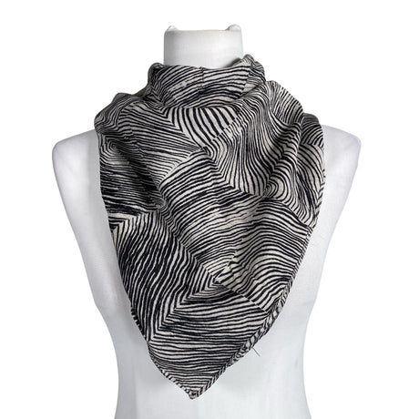 Unisex Marimekko - Õhuke sall, suurus Maxi - Must ()