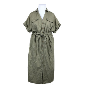 Unisex Lindex - Mitteveniv kleit, suurus 42 - Roheline (1)