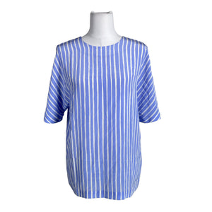 Unisex Marimekko - Lühikeste käistega pluus, suurus 38 - Helesinine (1)