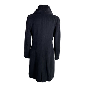 Unisex Manuela Conti - Villane mantel, suurus 38 - Must (2)