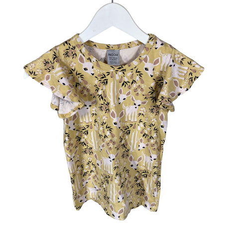 Unisex NOSH - T-särk, suurus 134 - 140 - Kollane ()