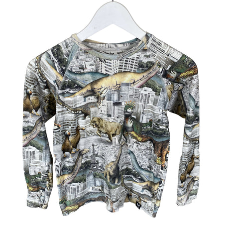 Unisex Molo Kids - Trikotaažist pluus, suurus 134 - 140 - Hall ()