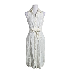 Unisex Benetton - Mitteveniv kleit, suurus 36 - Looduslik valge (1)