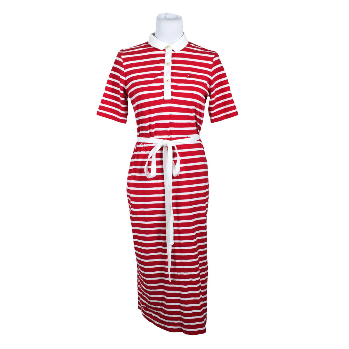 Unisex Tommy Hilfiger - Trikotaažist kleit, suurus 40 - Punane (1)