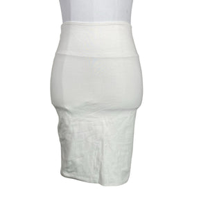 Unisex Kaffe - Trikotaažist seelik, suurus 36 - Valge (1)