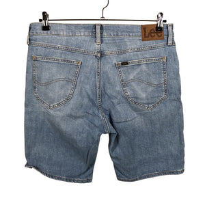 Unisex Lee - Teksast lühikesed püksid, suurus W33 - Helesinine (2)