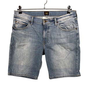 Unisex Lee - Teksast lühikesed püksid, suurus W33 - Helesinine (1)