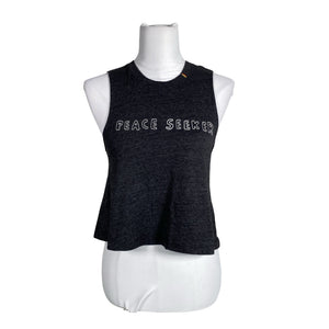 Unisex Spiritual Gangster - Trikotaažist topp, suurus 34 - Hall (1)