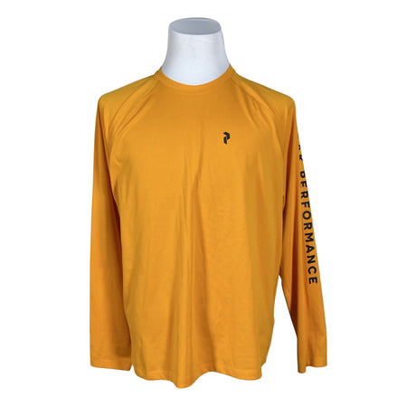 Unisex Peak Performance - Spordisärk, pikad käised, suurus XL - Oranž ()