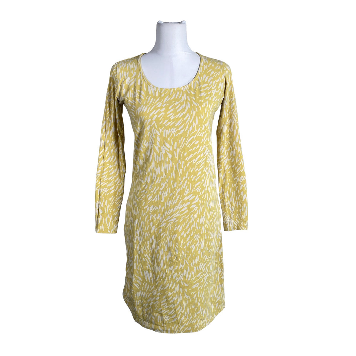 Unisex NOSH - Trikotaažist kleit, suurus 36 - Kollane (1)