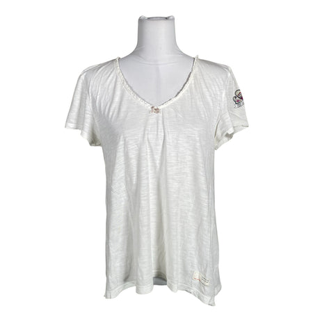 Unisex Odd Molly - T-särk, suurus 40 - Valge ()