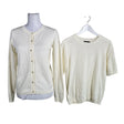 Unisex Nanso - Kardigan, suurus 36 - Looduslik valge ()