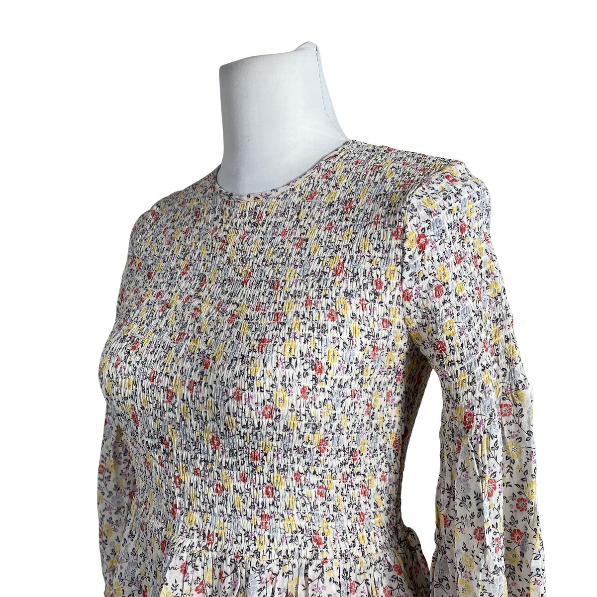 Unisex Ganni - Õhuke kleit, suurus 36 - Valge (2)