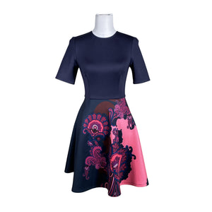 Unisex Ted Baker - Trikotaažist kleit, suurus 34 - Sinine (1)
