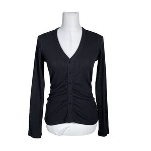 Unisex ME+EM - Trikotaažist pluus, suurus 38 - Must (1)