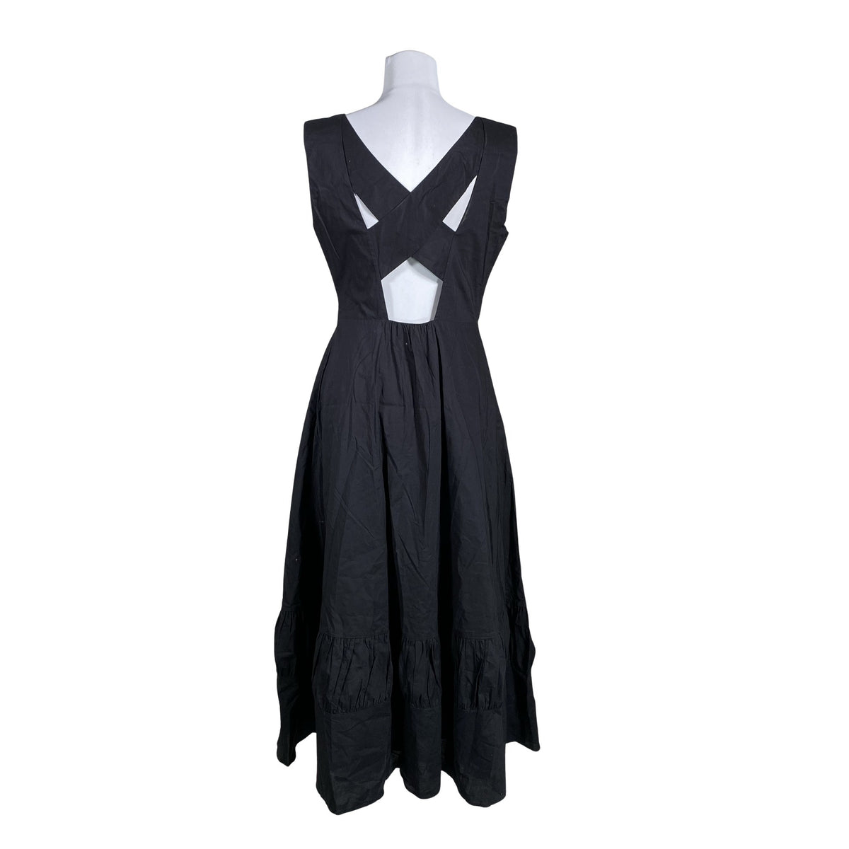 Unisex Ril's - Mitteveniv kleit, suurus 38 - Must (3)